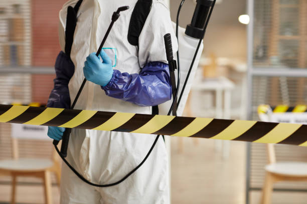 Professional Crime Scene Cleanup technician working in Palestine, IL